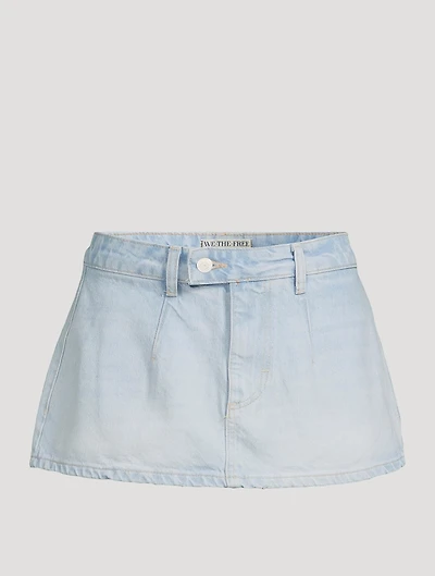 Gallivanting Denim Skort