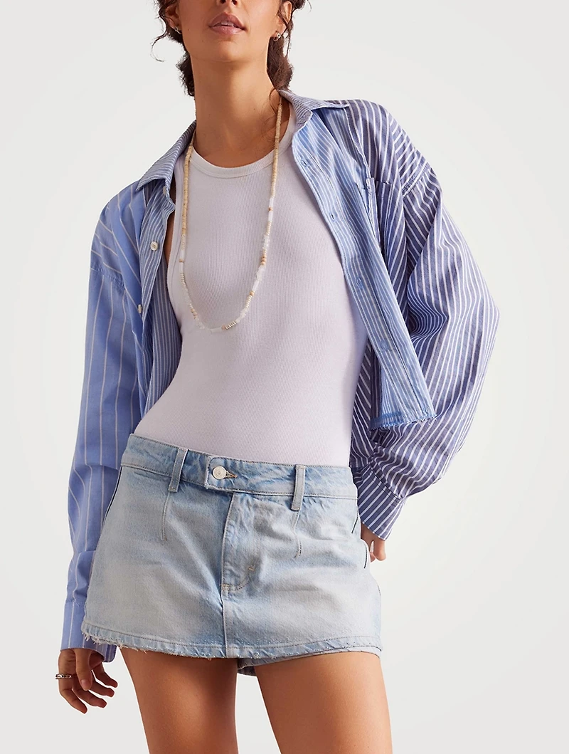 Gallivanting Denim Skort