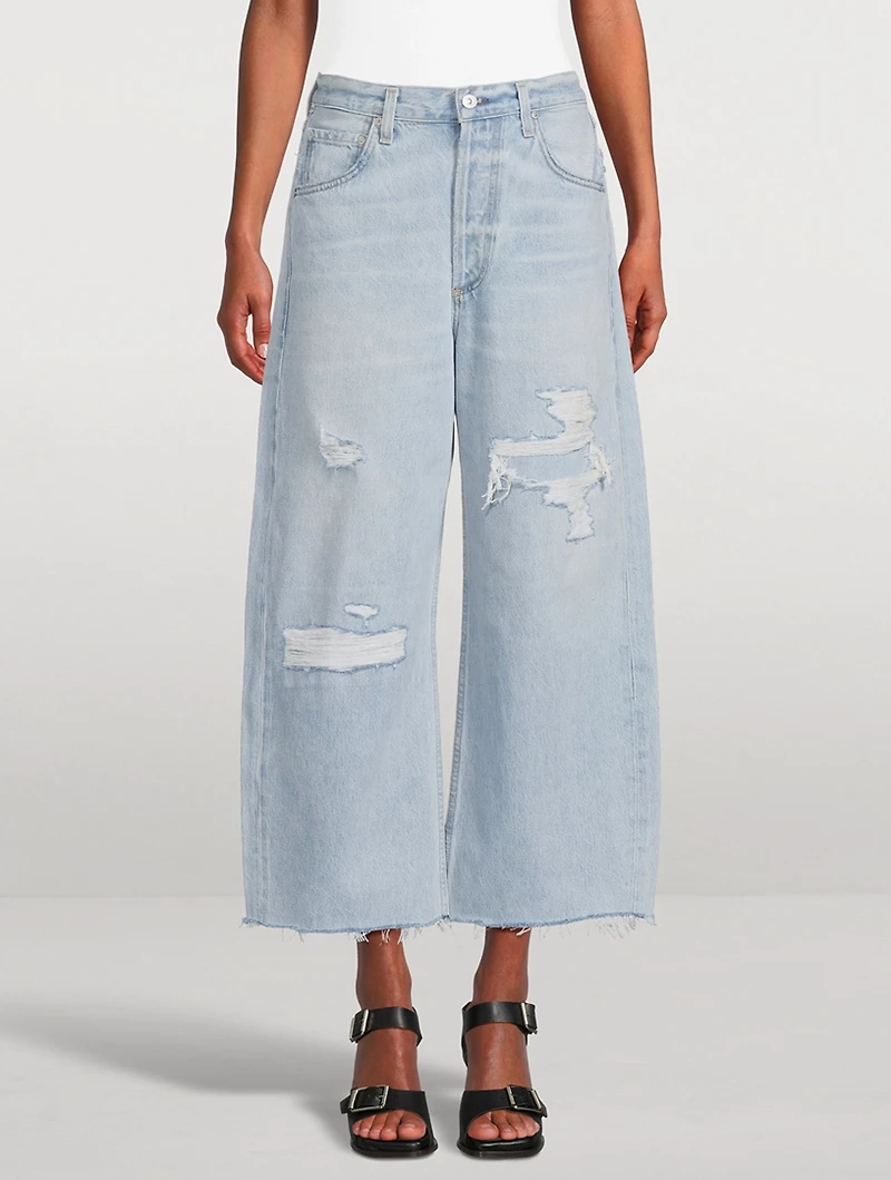 Ayla Baggy Crop Jeans