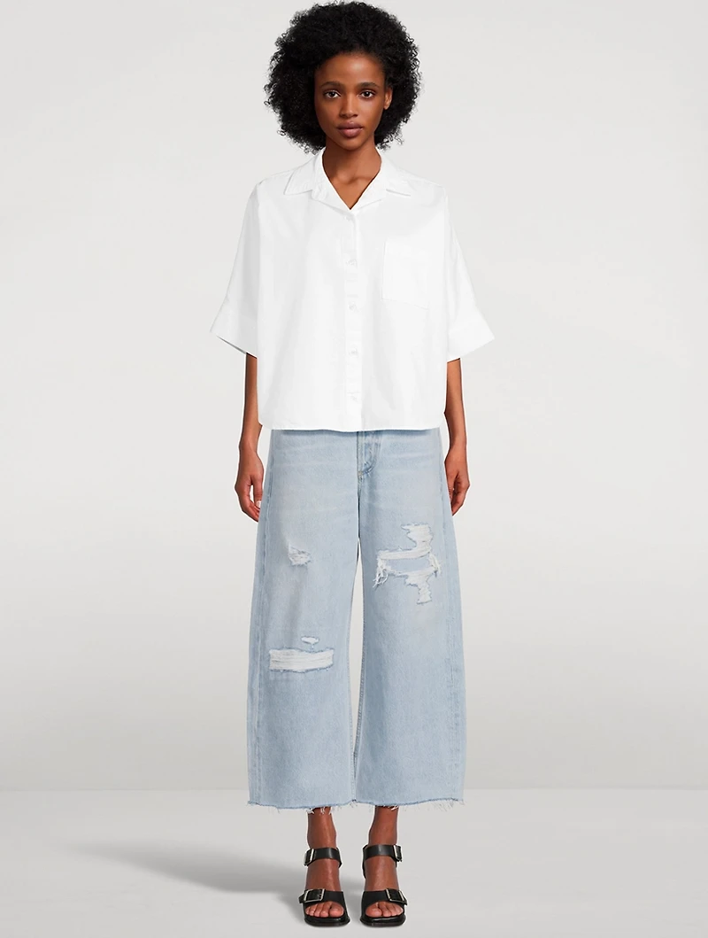 Ayla Baggy Crop Jeans