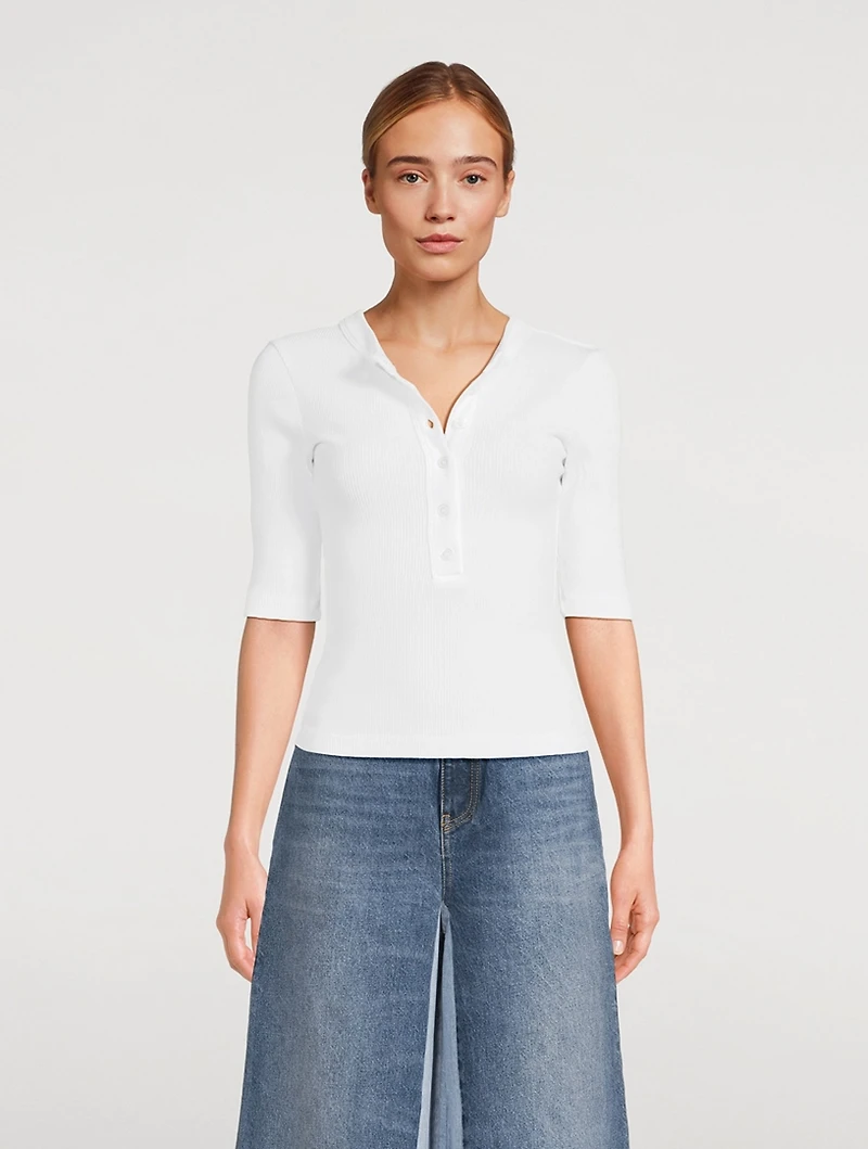 Nali Ribbed Henley