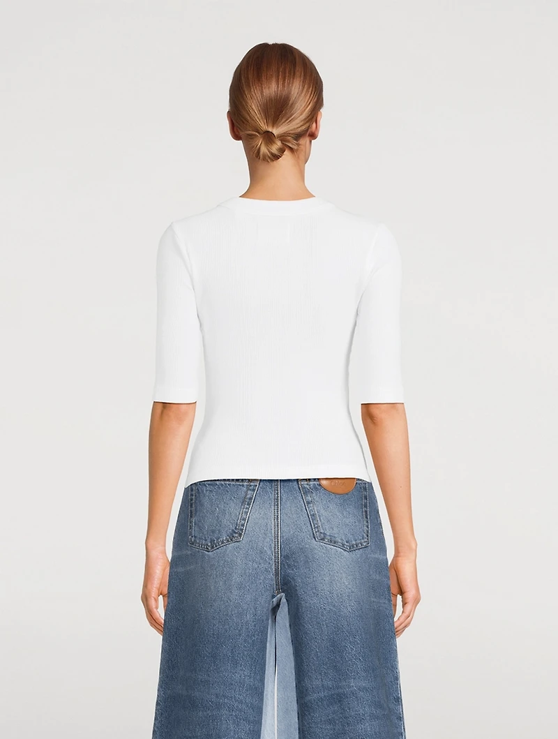 Nali Ribbed Henley