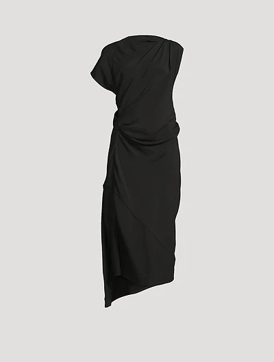 Hallie Draped Midi Dress