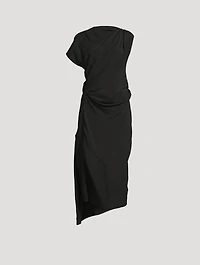 Hallie Draped Midi Dress