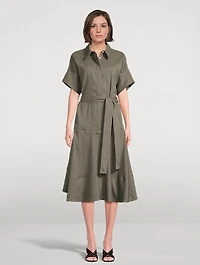 Scottie Belted Shirt Dress
