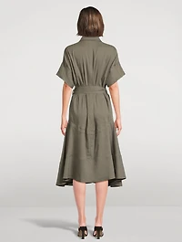Scottie Belted Shirt Dress
