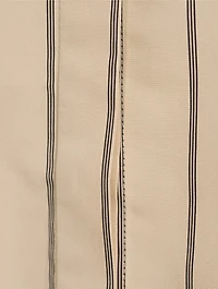 Addy Cotton Silk Poplin Shirt Stripe Print