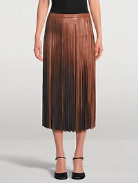 Veda Fringe Midi Skirt