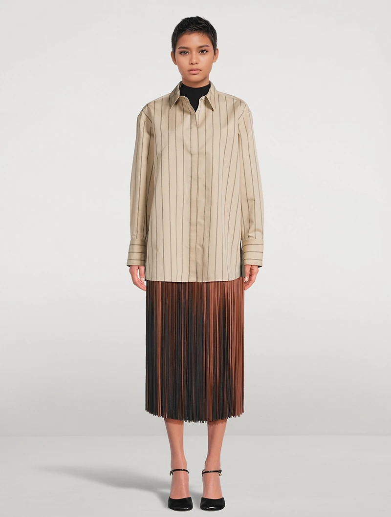 Veda Fringe Midi Skirt