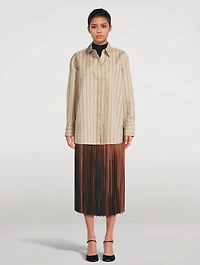 Veda Fringe Midi Skirt