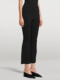 Shaila Kick-Flare Knit Trousers