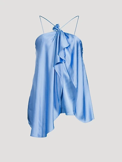 Satin Halter Top