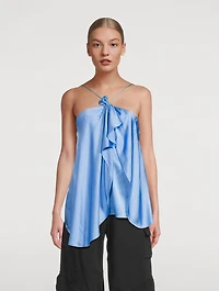 Satin Halter Top