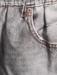 Trompe L'œil Bubble-Hem Shorts