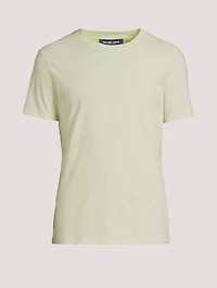 Lucio Cotton And Linen T-Shirt