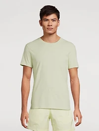 Lucio Cotton And Linen T-Shirt