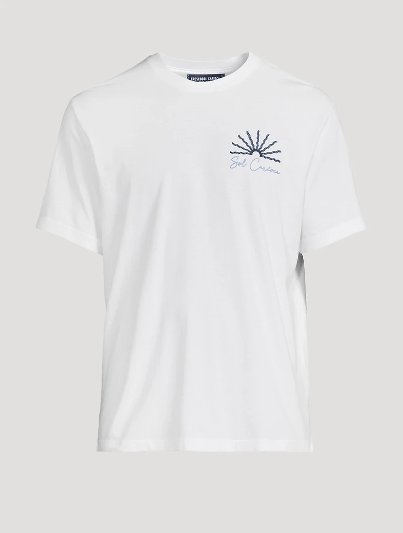 Rosa O Sol Embroidered T-Shirt