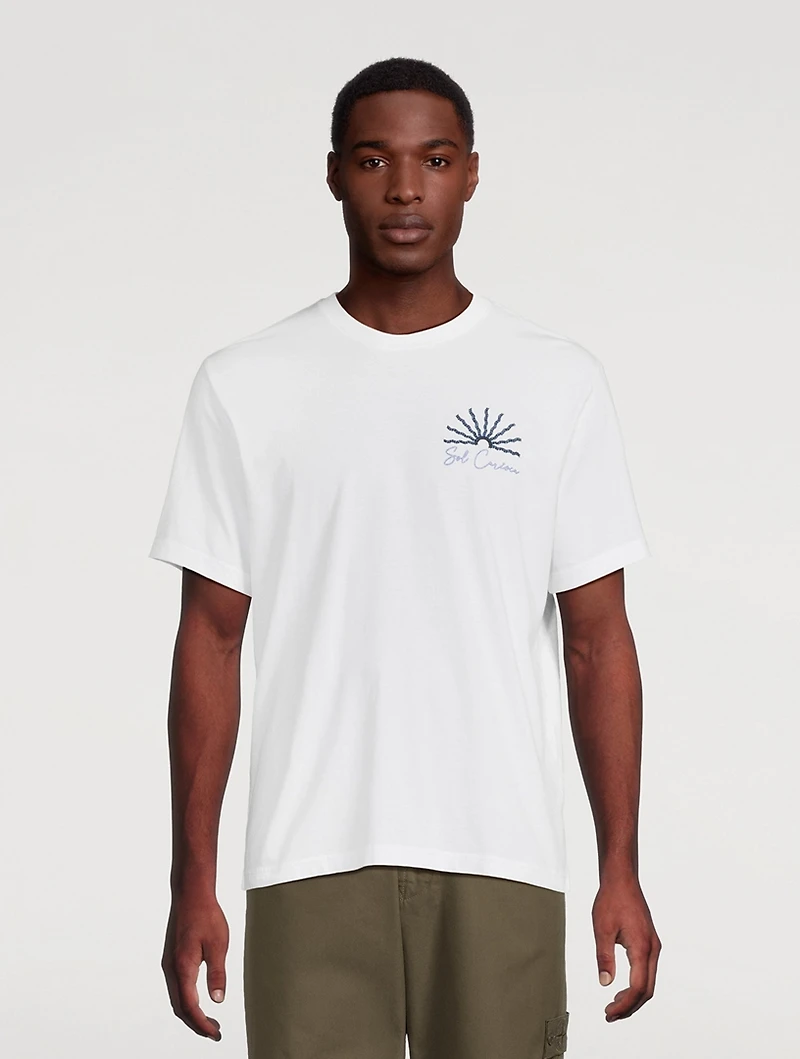 Rosa O Sol Embroidered T-Shirt