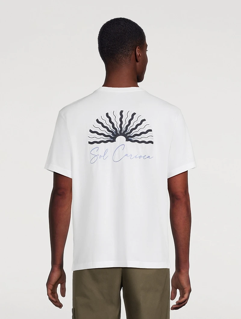 Rosa O Sol Embroidered T-Shirt