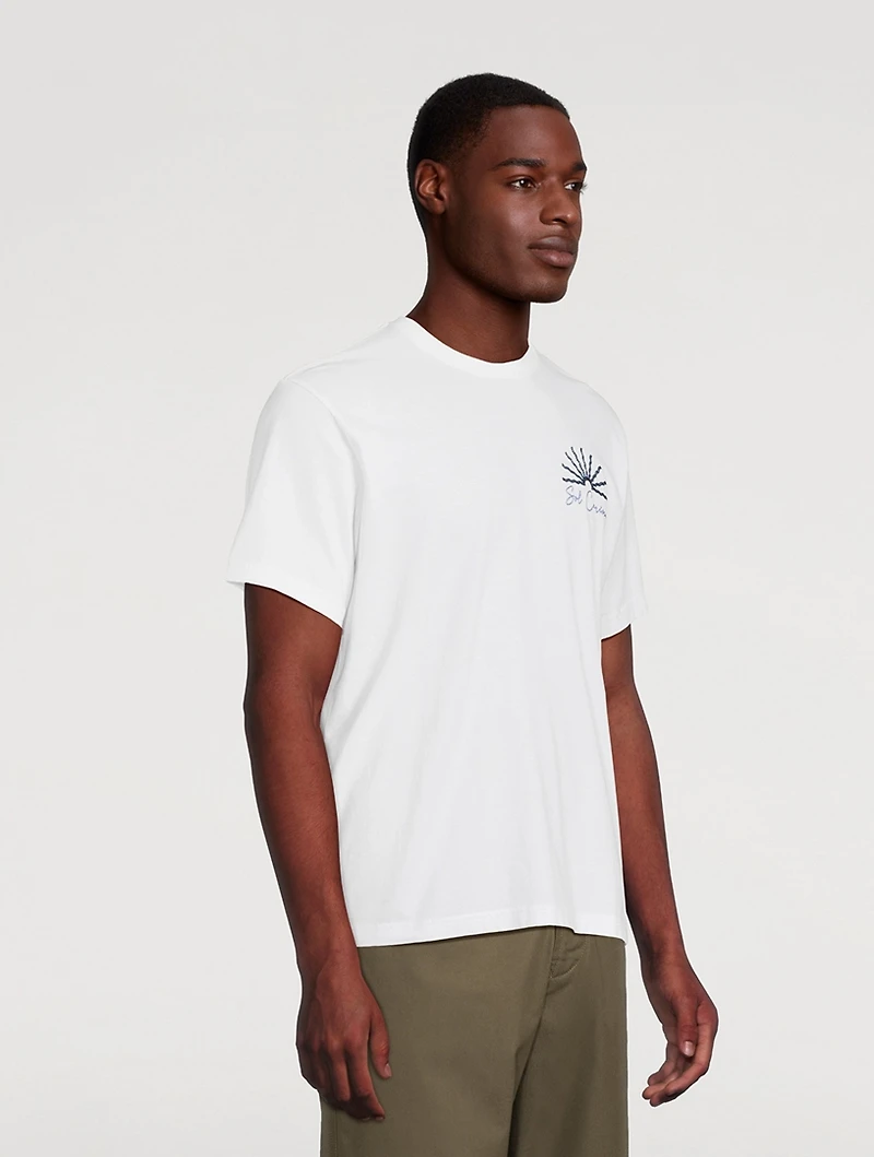 Rosa O Sol Embroidered T-Shirt