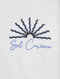 Rosa O Sol Embroidered T-Shirt