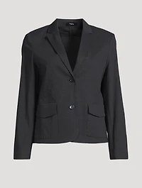 Good Linen Shrunken Blazer