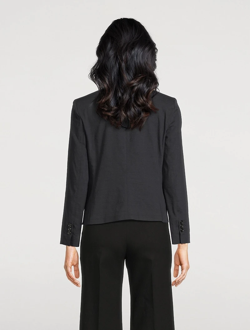 Good Linen Shrunken Blazer
