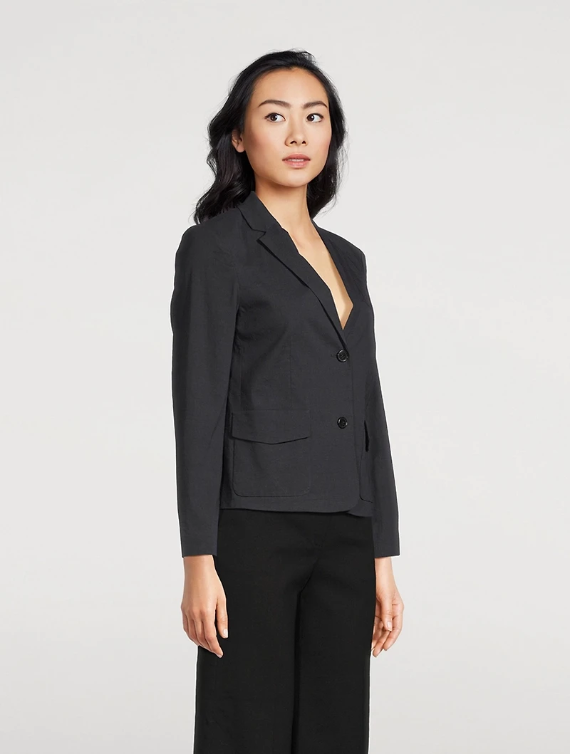 Good Linen Shrunken Blazer