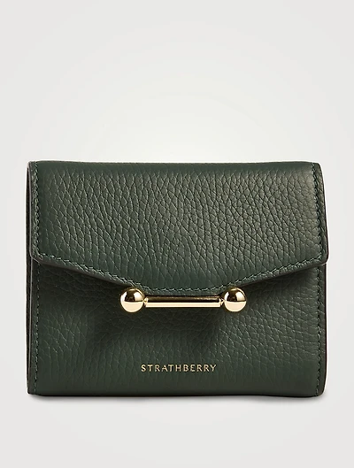 Mosaic Leather Trifold Wallet