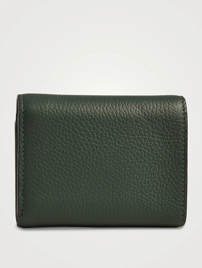 Mosaic Leather Trifold Wallet