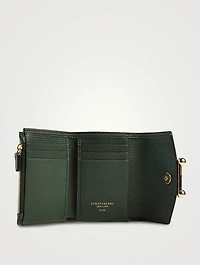 Mosaic Leather Trifold Wallet