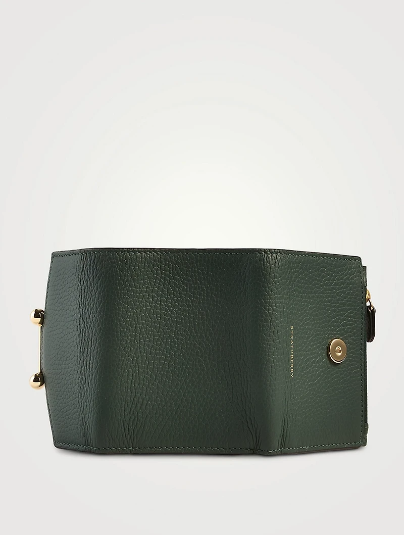 Mosaic Leather Trifold Wallet
