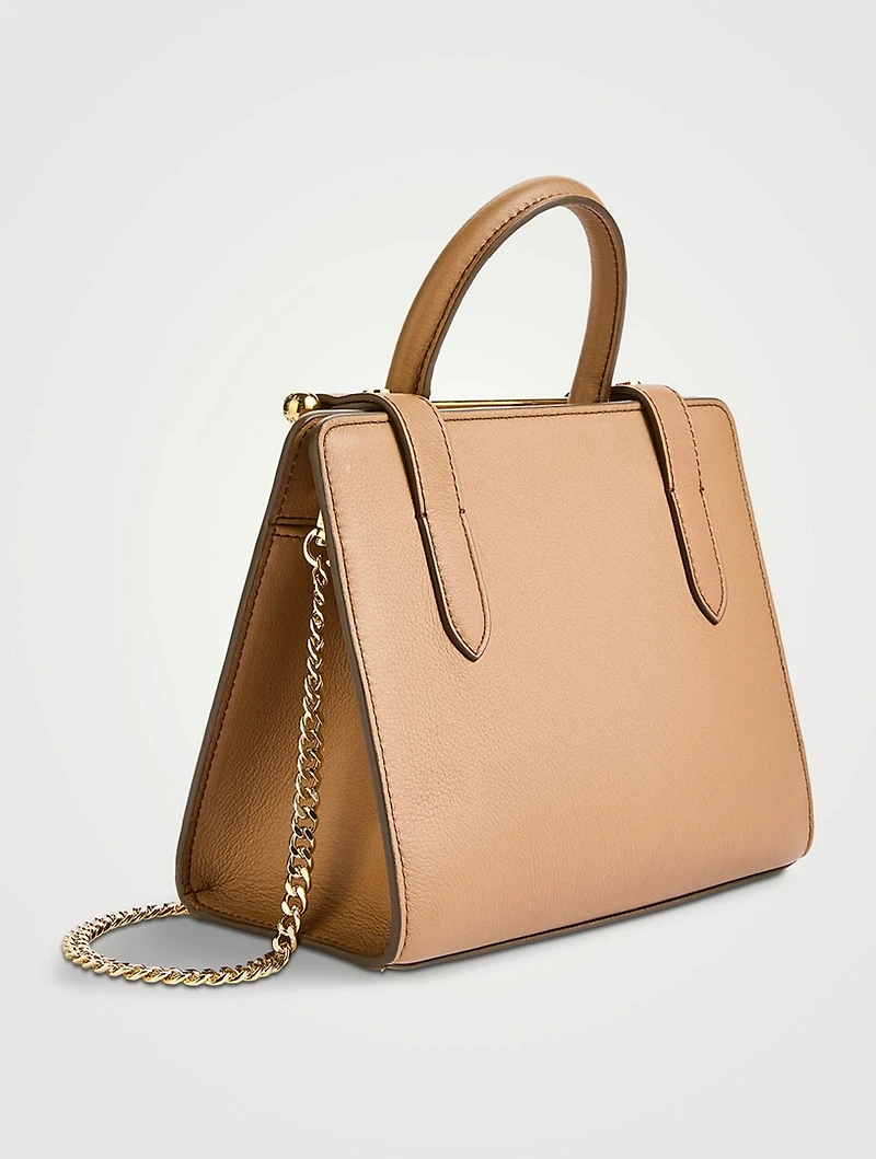 Mini Leather Tote Bag