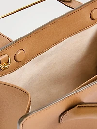 Mini Leather Tote Bag