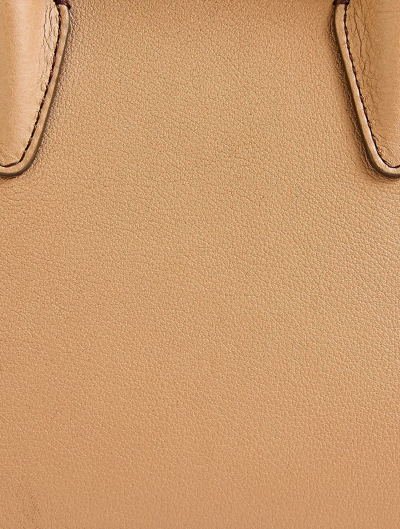 Mini Leather Tote Bag
