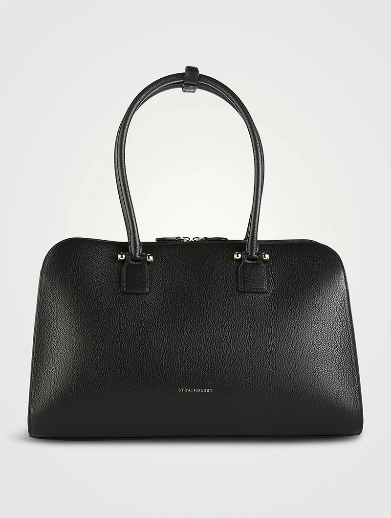Maxi Georgia Leather Tote Bag