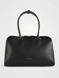 Maxi Georgia Leather Tote Bag