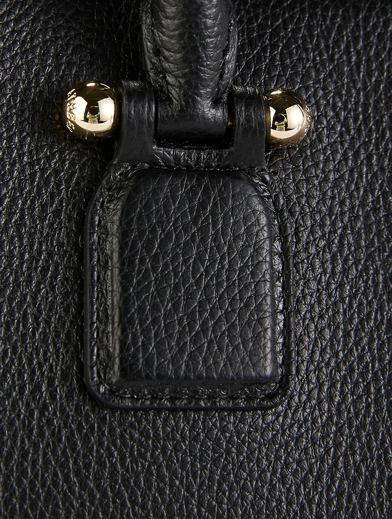 Maxi Georgia Leather Tote Bag