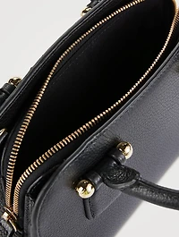 Mini Georgia Leather Crossbody Tote Bag