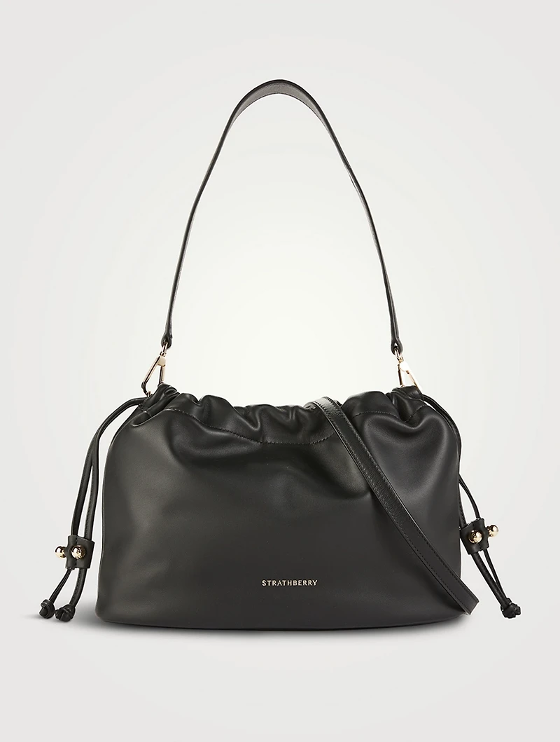 Midi Charlotte Leather Crossbody Pouch