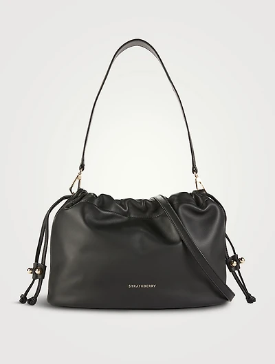 Midi Charlotte Leather Crossbody Pouch