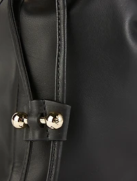 Midi Charlotte Leather Crossbody Pouch