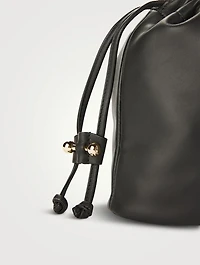 Midi Charlotte Leather Crossbody Pouch