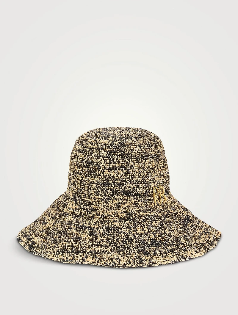Straw Bucket Hat