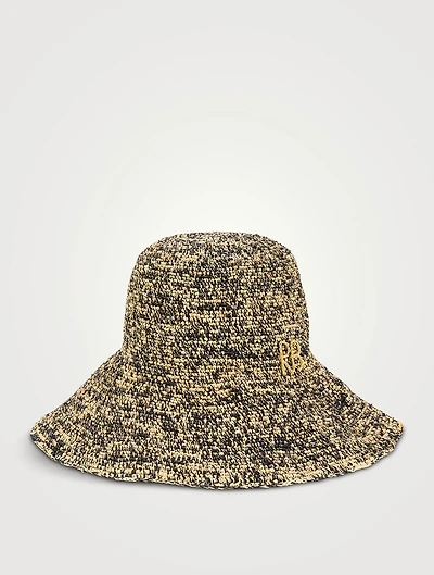 Straw Bucket Hat