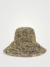 Straw Bucket Hat
