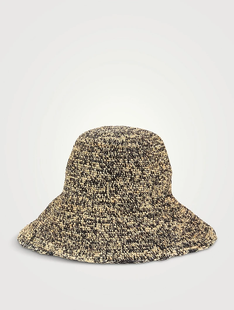 Straw Bucket Hat