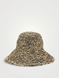 Straw Bucket Hat