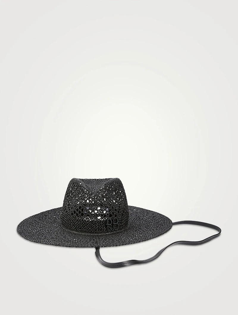 Fedora Hat With Neck Tie