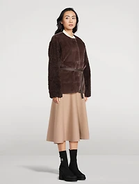 Jouillat Faux Fur Down Jacket